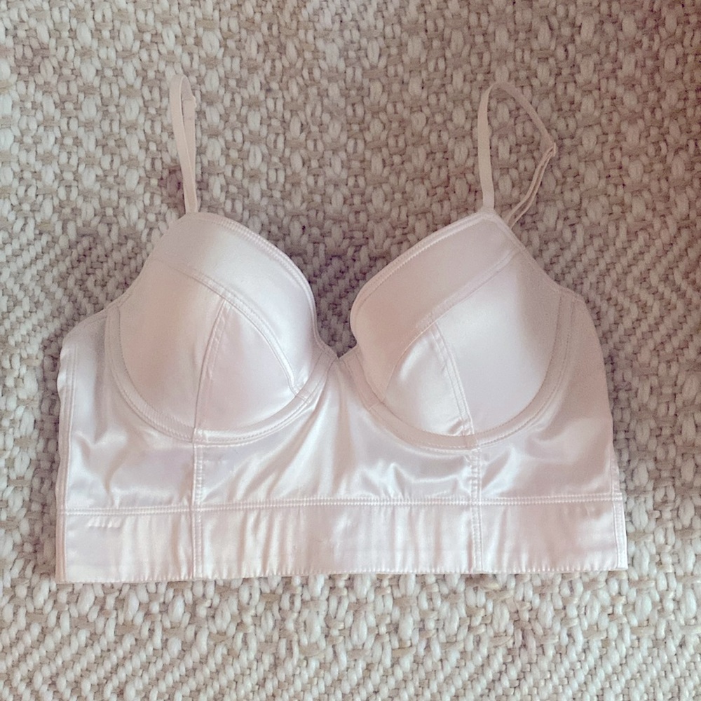 H&M Satin Sexy Crop